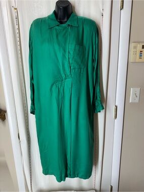 Vintage JT Green Dress